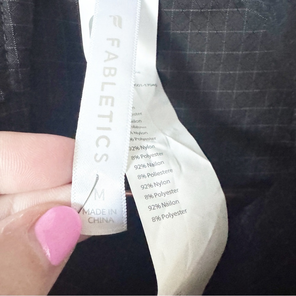 Fabletics Ripstop Short Onesie in Black - Picture 7 of 12